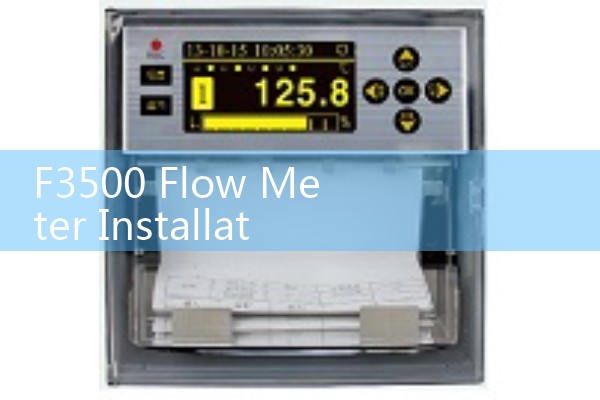 F3500 Flow Meter Installation: Onicon Insertion Electromagnetic Sensor Grounding Guidelines